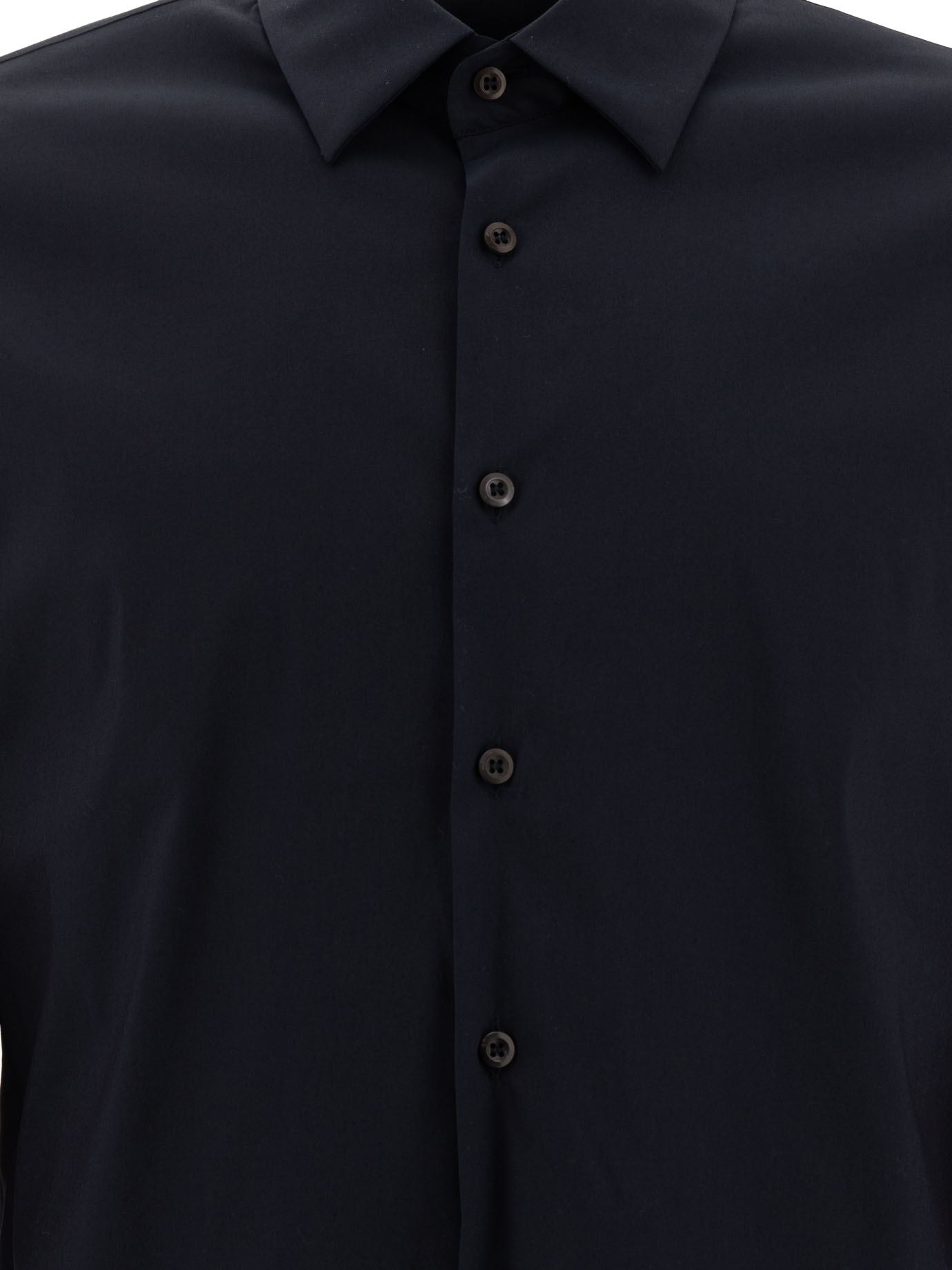 PRADA Blue Poplin shirt